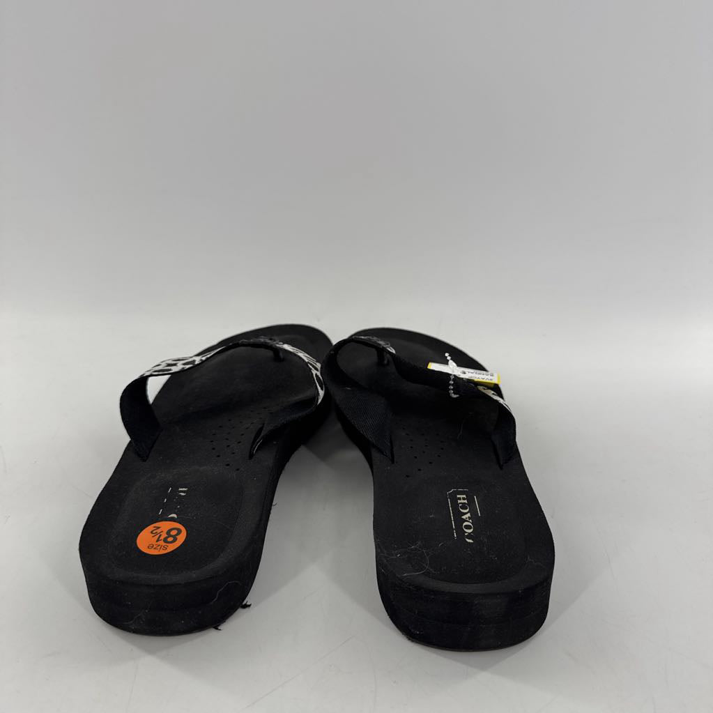 9.5 signature logo flip-flops