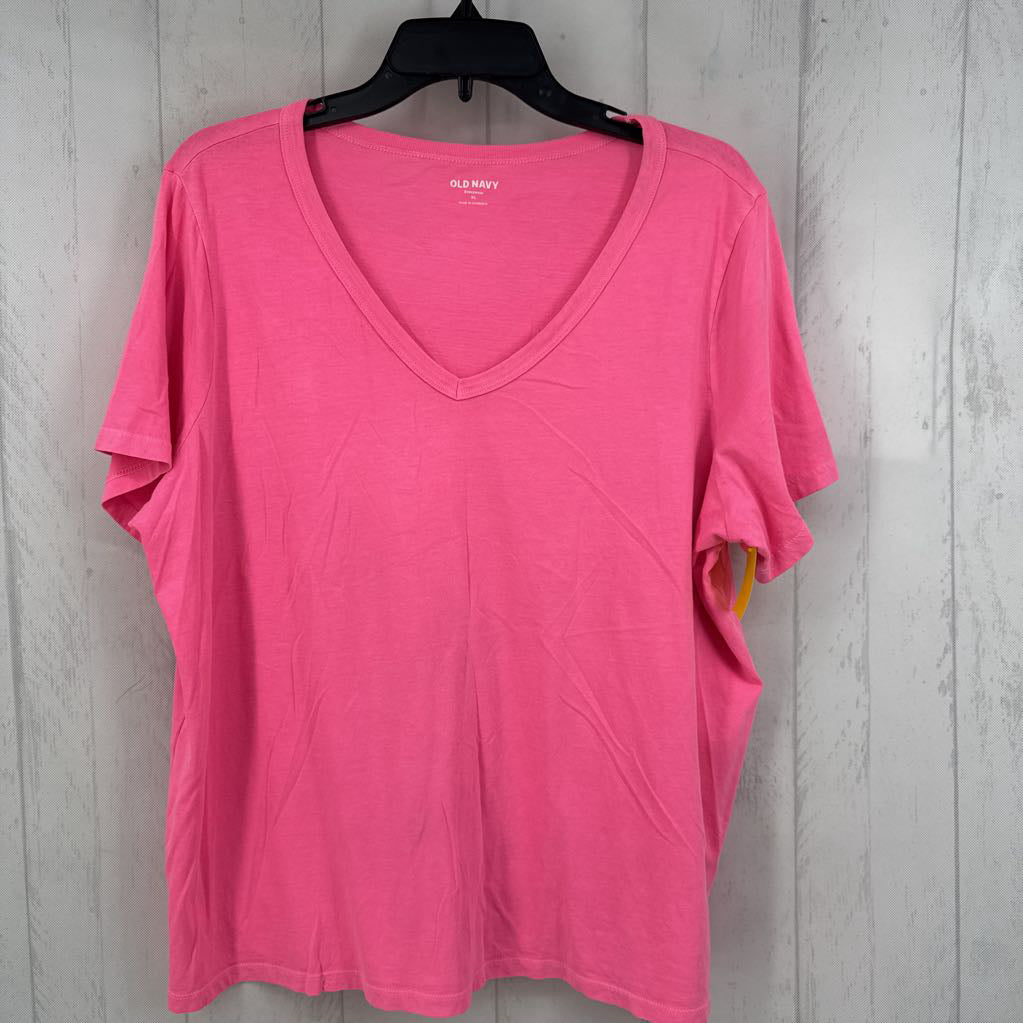 XL v-neck s/s tee