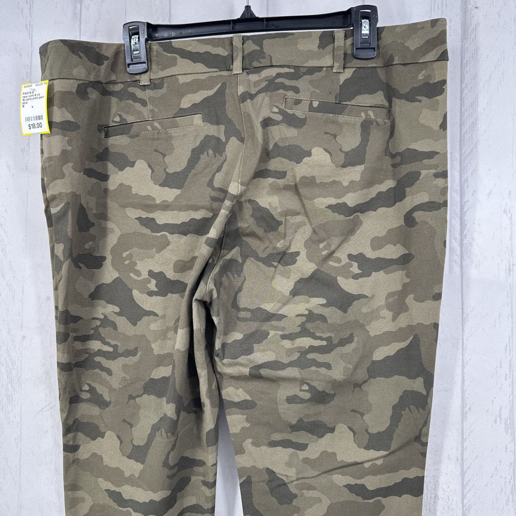 16 camo print pant
