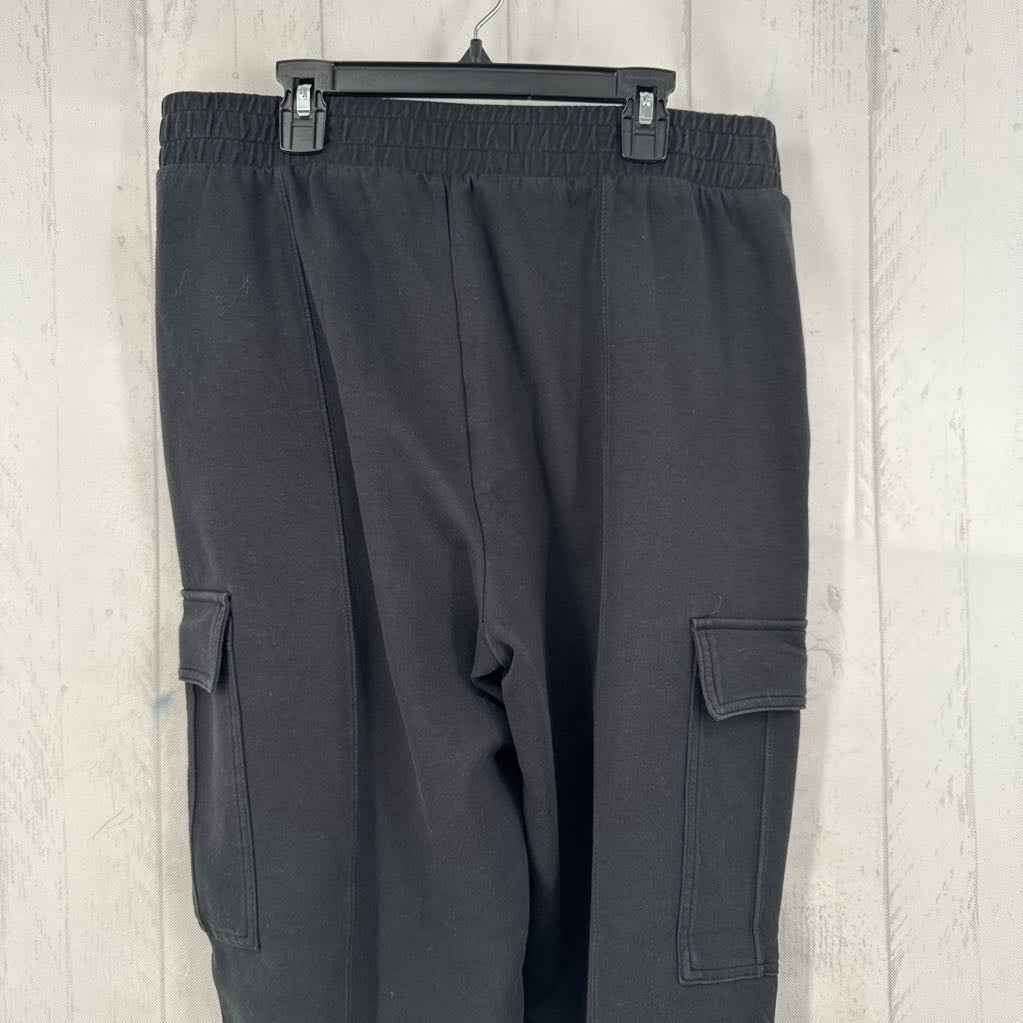 L pull-on wide leg pant