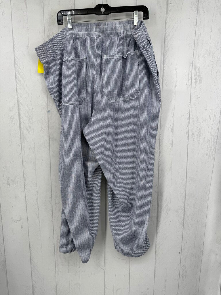 22 pinstripe drawstring pants