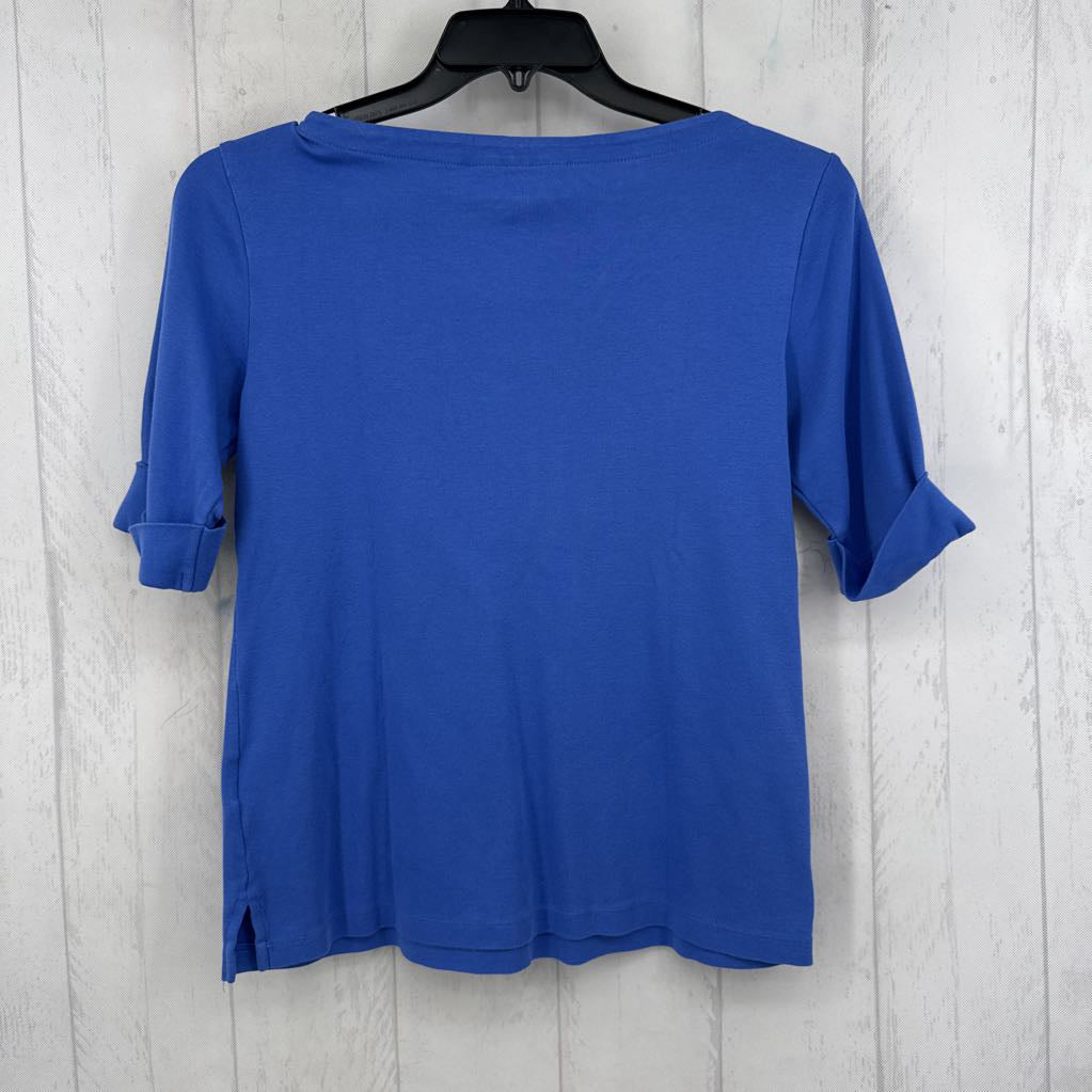 S cuff slv top