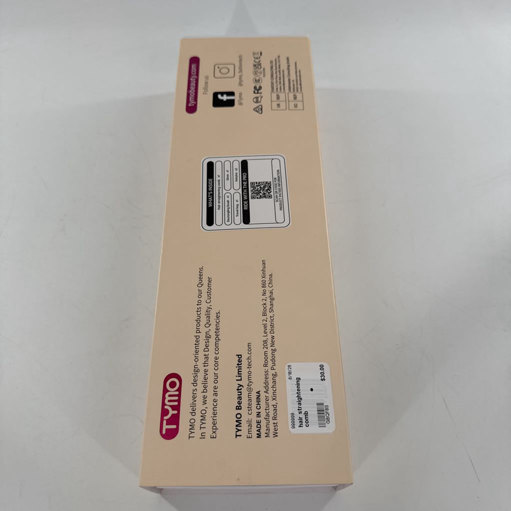 hair straightening comb