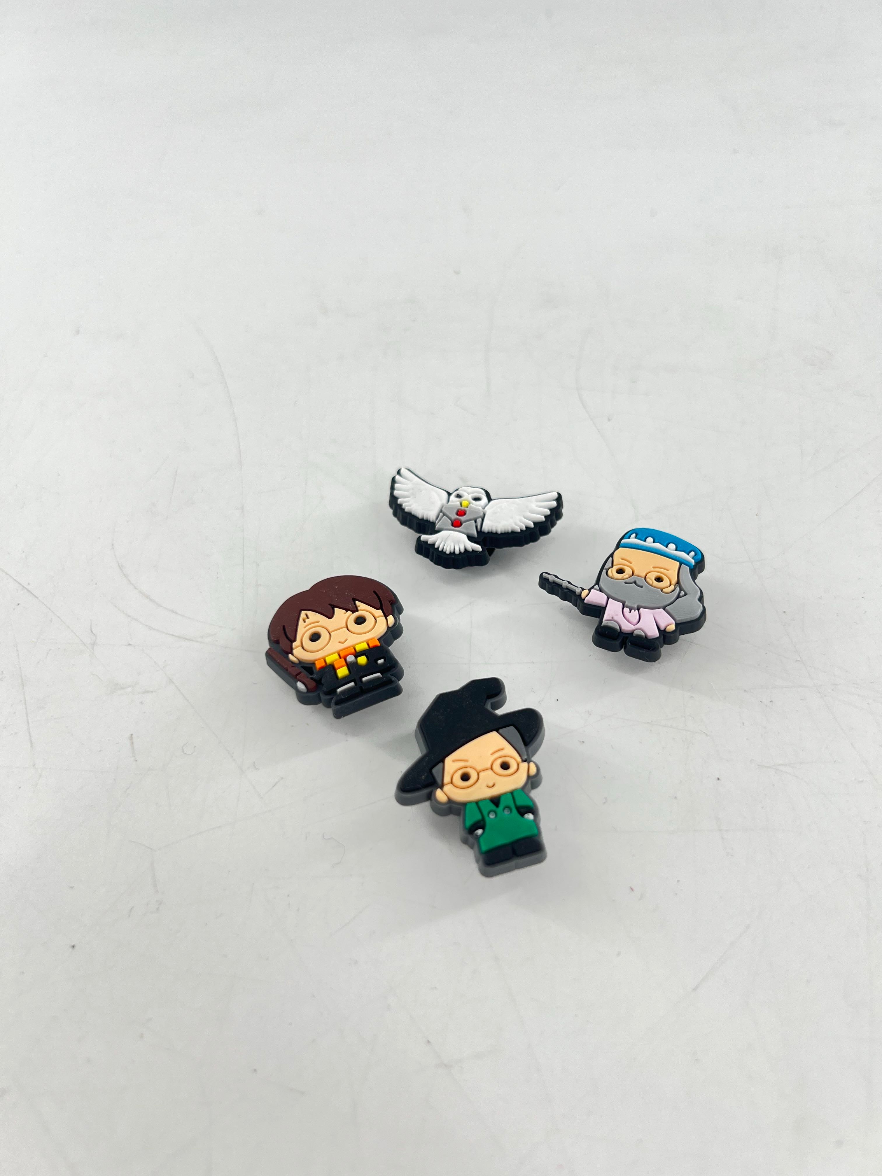 set of 4 croc charms-harry potter 2