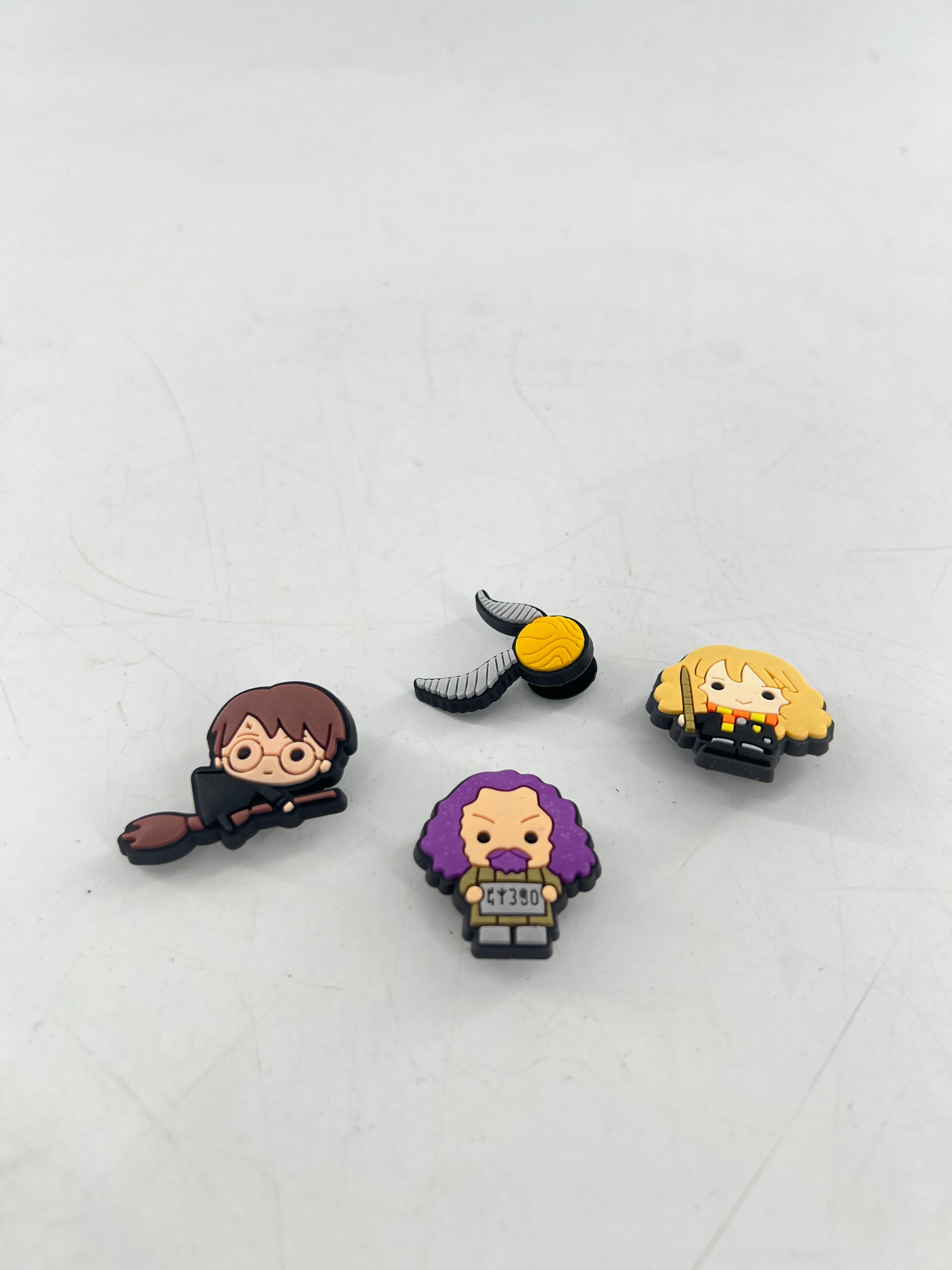 set of 4 croc charms-harry potter 4