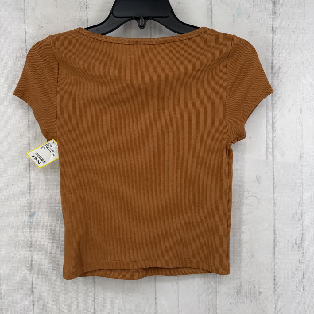 M ribbed s/s top