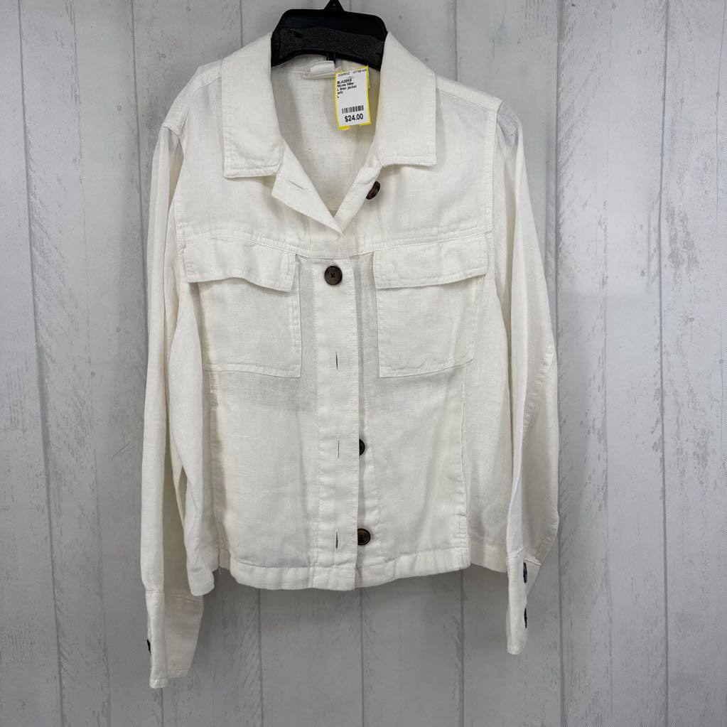 L linen jacket