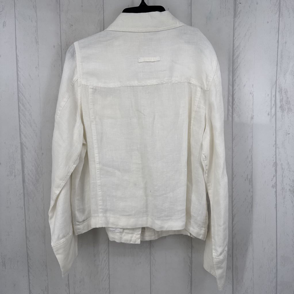 L linen jacket