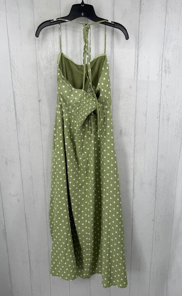 L polka dot slvls dress