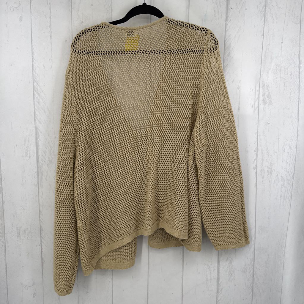 2X crochet tie front cardi
