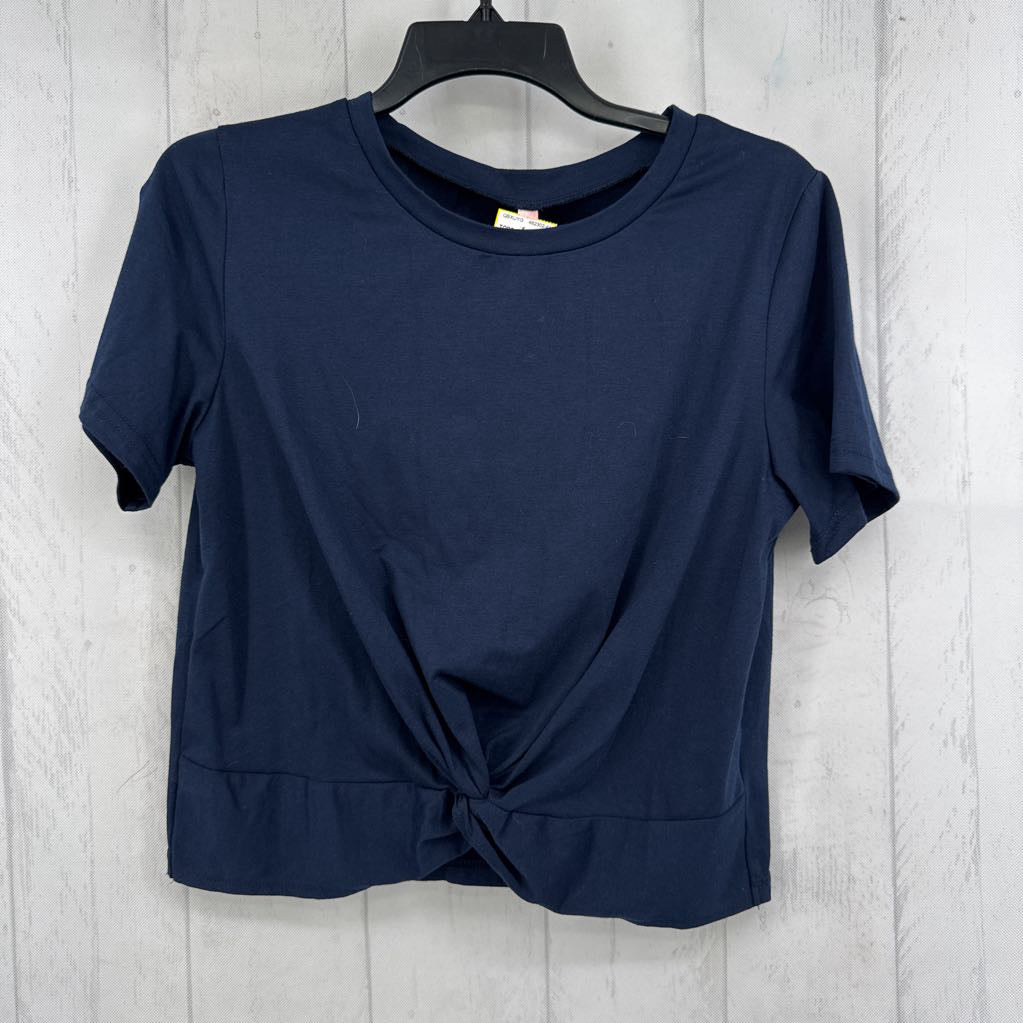 M gathered hem s/s tee