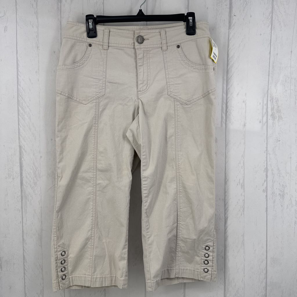 8 twill capris