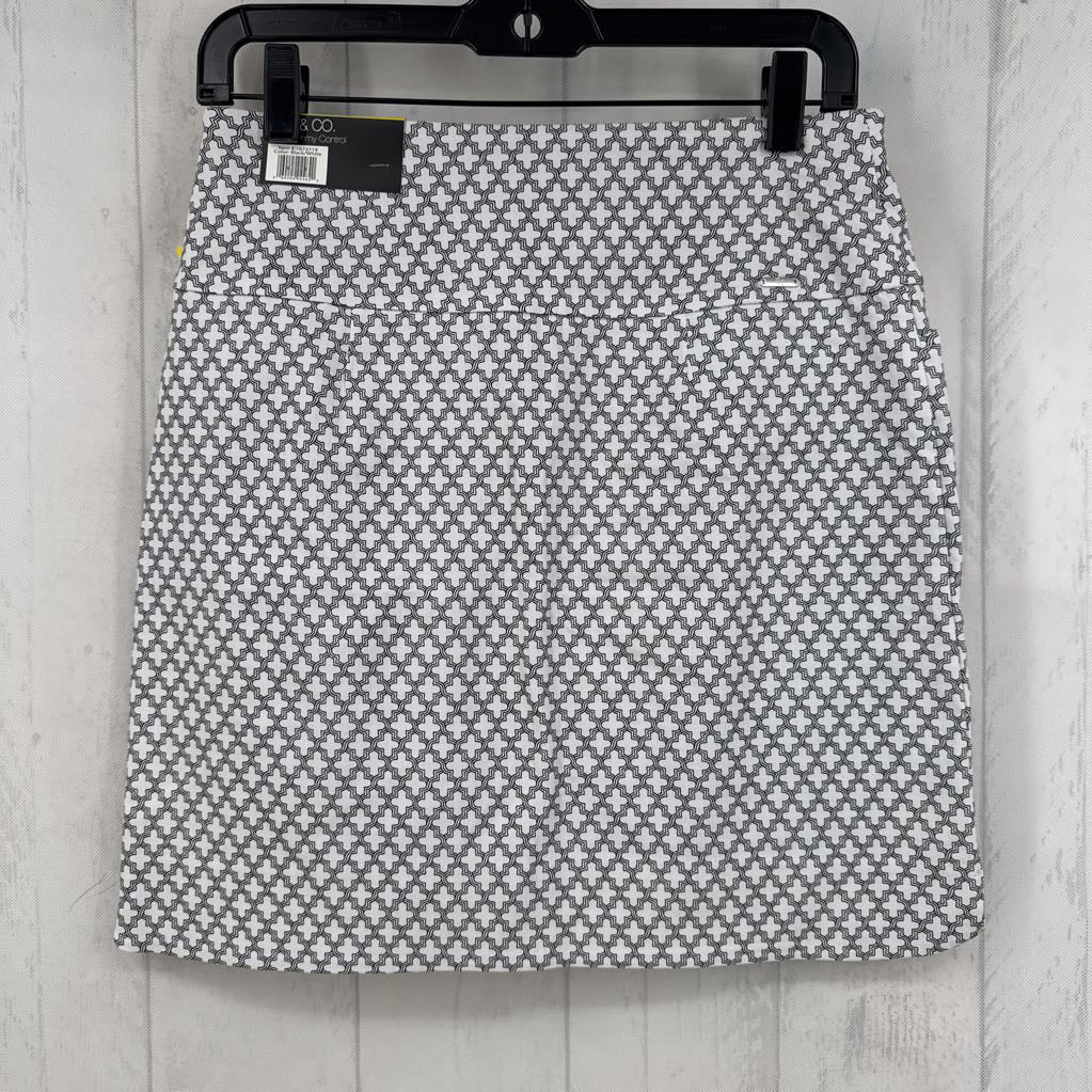 S printed skort