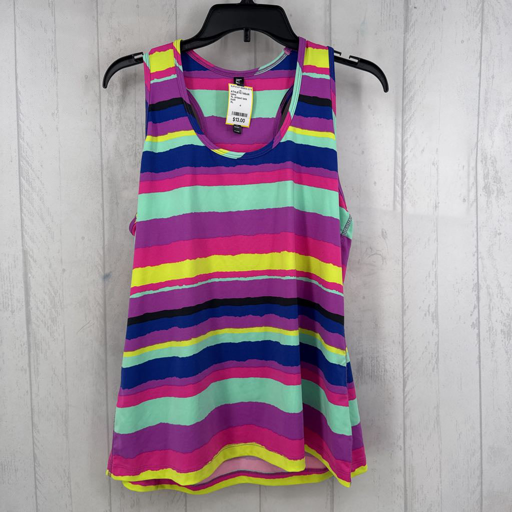 XL striped tank