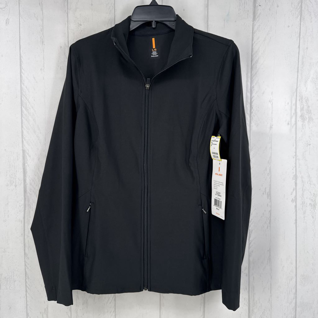 L zip-up jacket