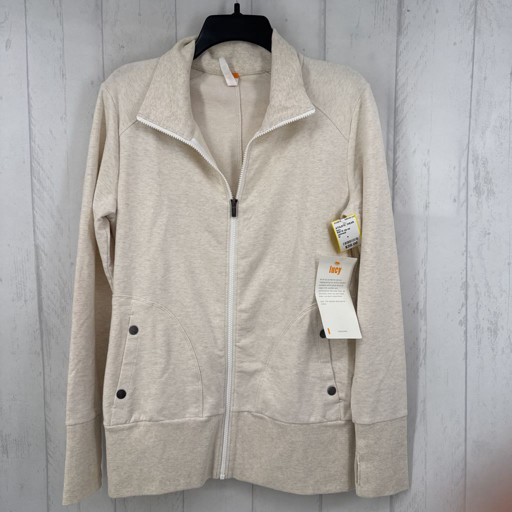 R81 M zip-up sweatshirt