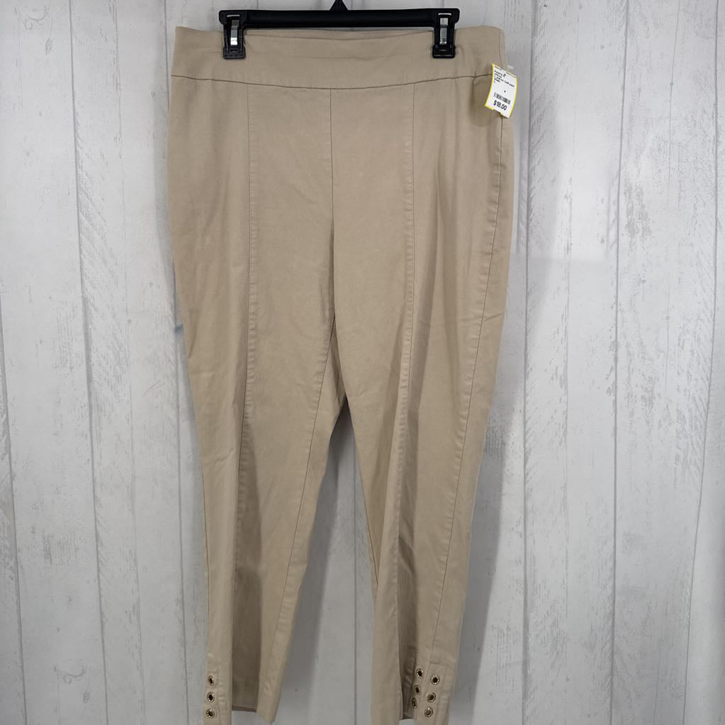 L pull-on twill pant