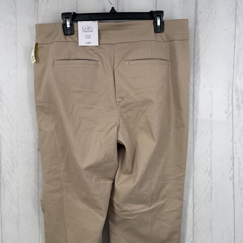 R35 16s mid-rise straight leg pant