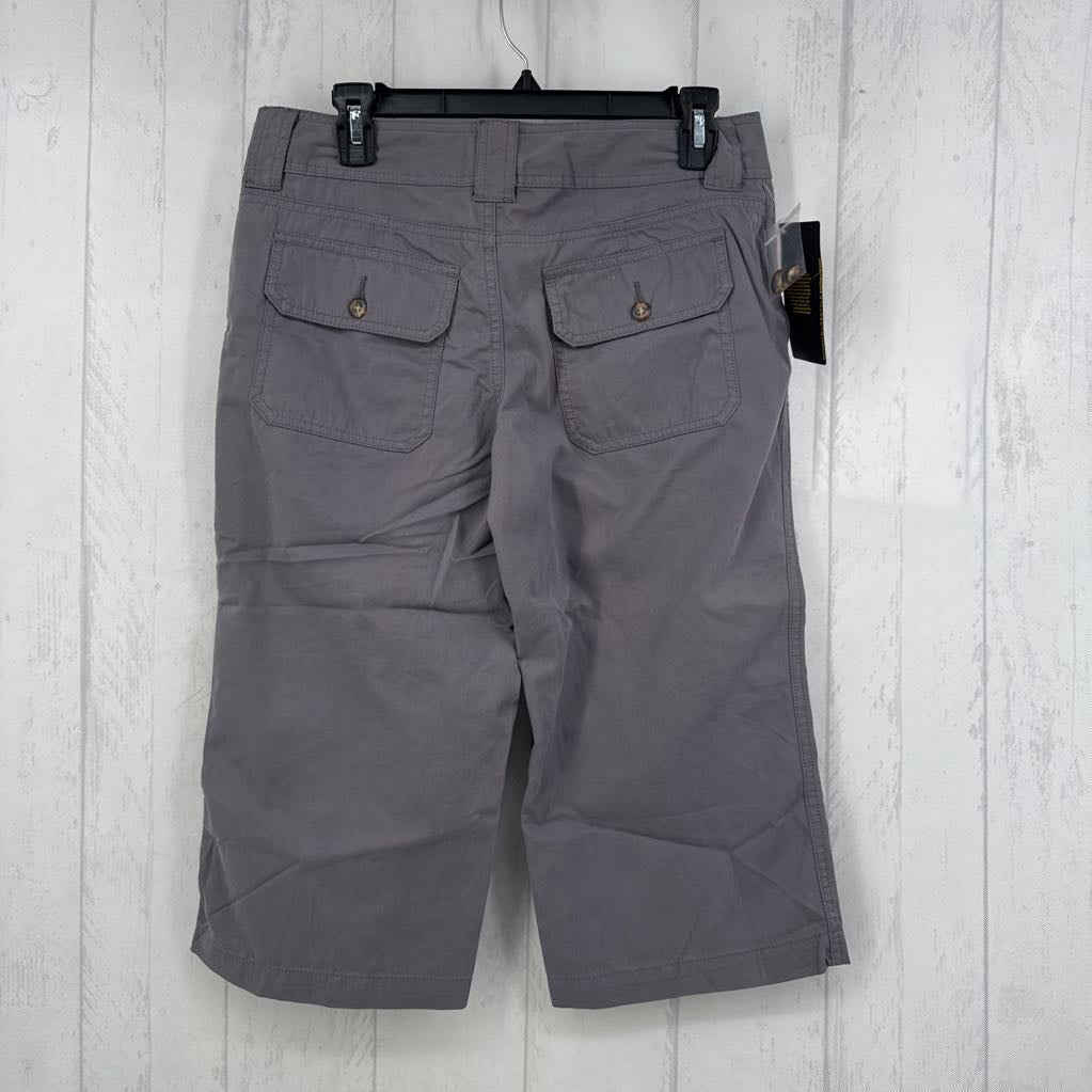 6 twill capris