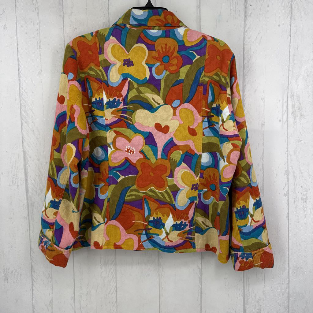 M floral jacket