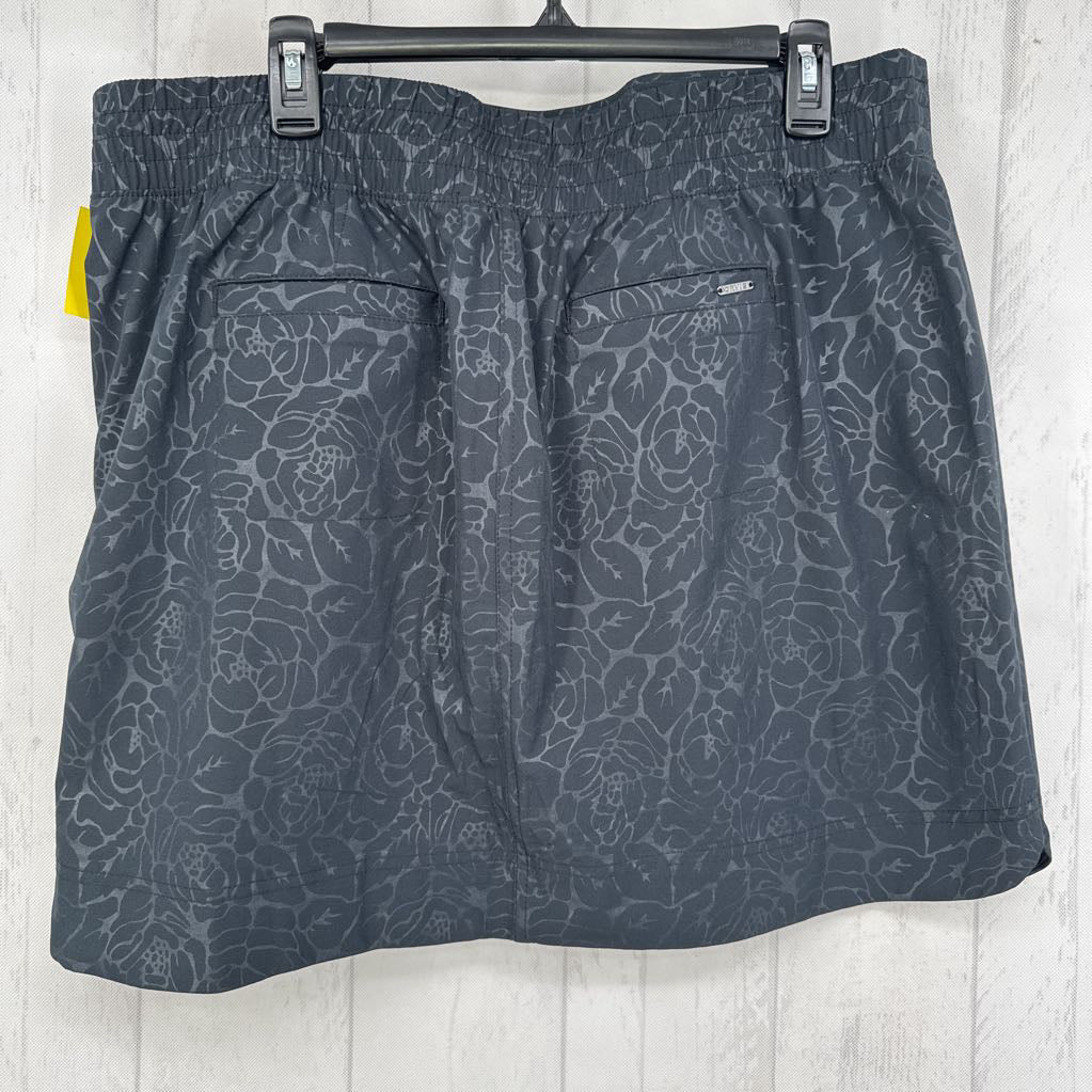XL flo print skort