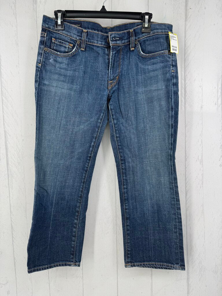 30 low waist crop jean