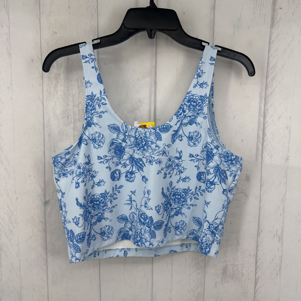 XL 2pc flo print skort set