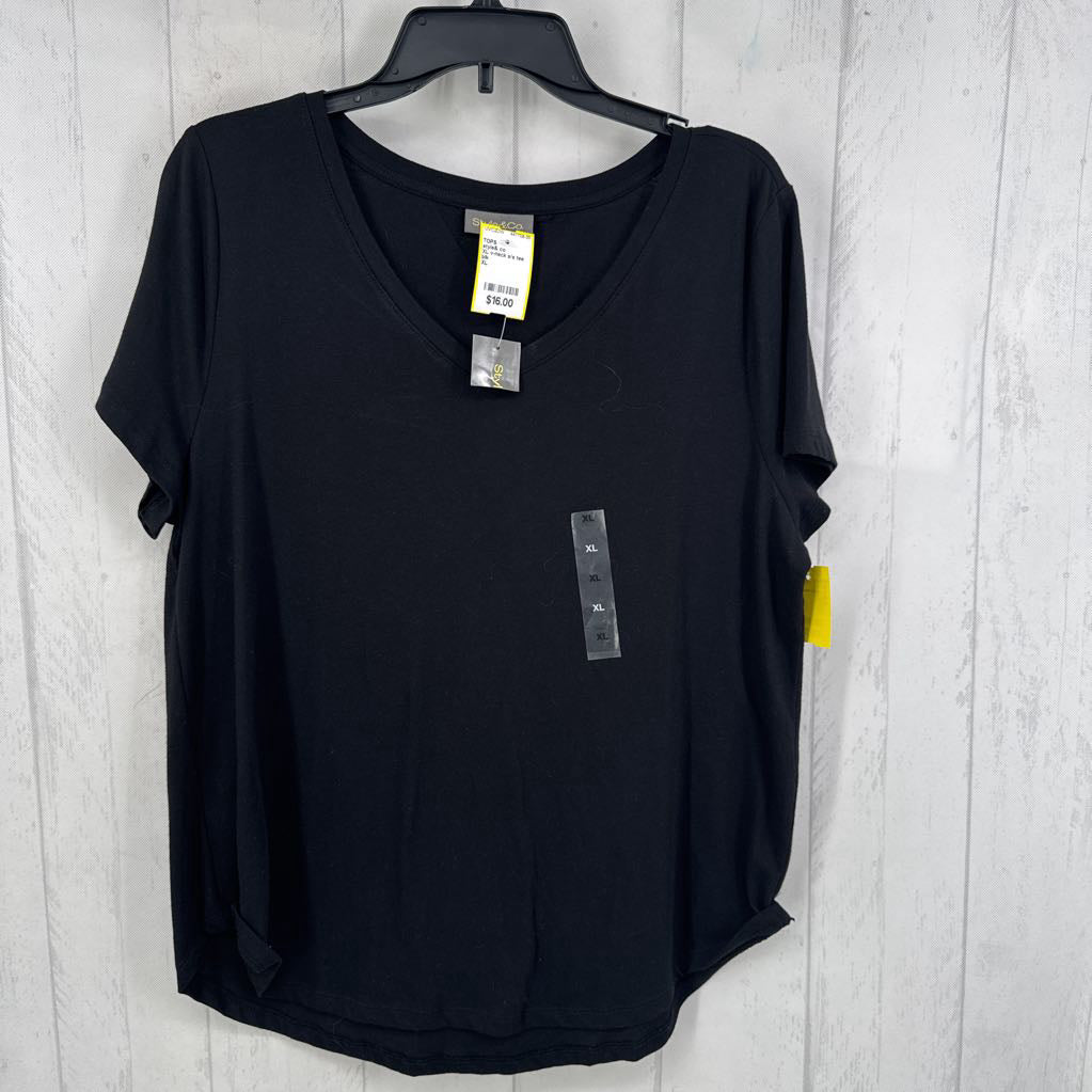 XL v-neck s/s tee