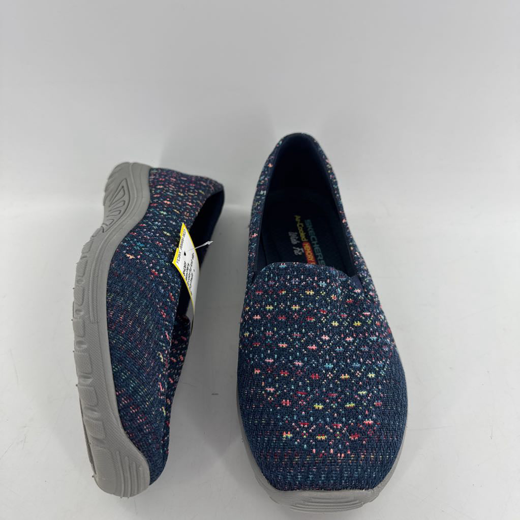 8 colorful knit slip-ons