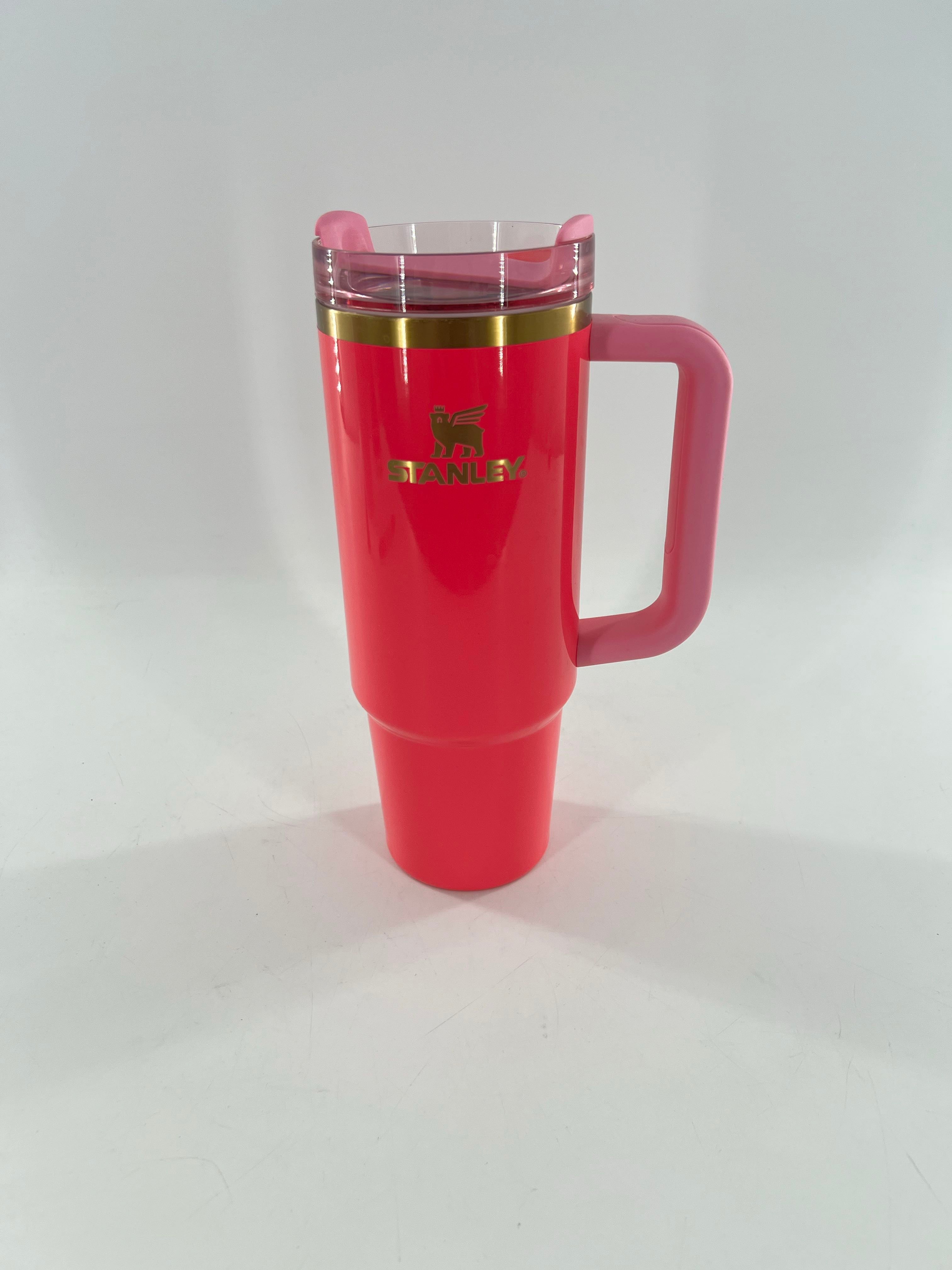 30oz pink stanley tumbler