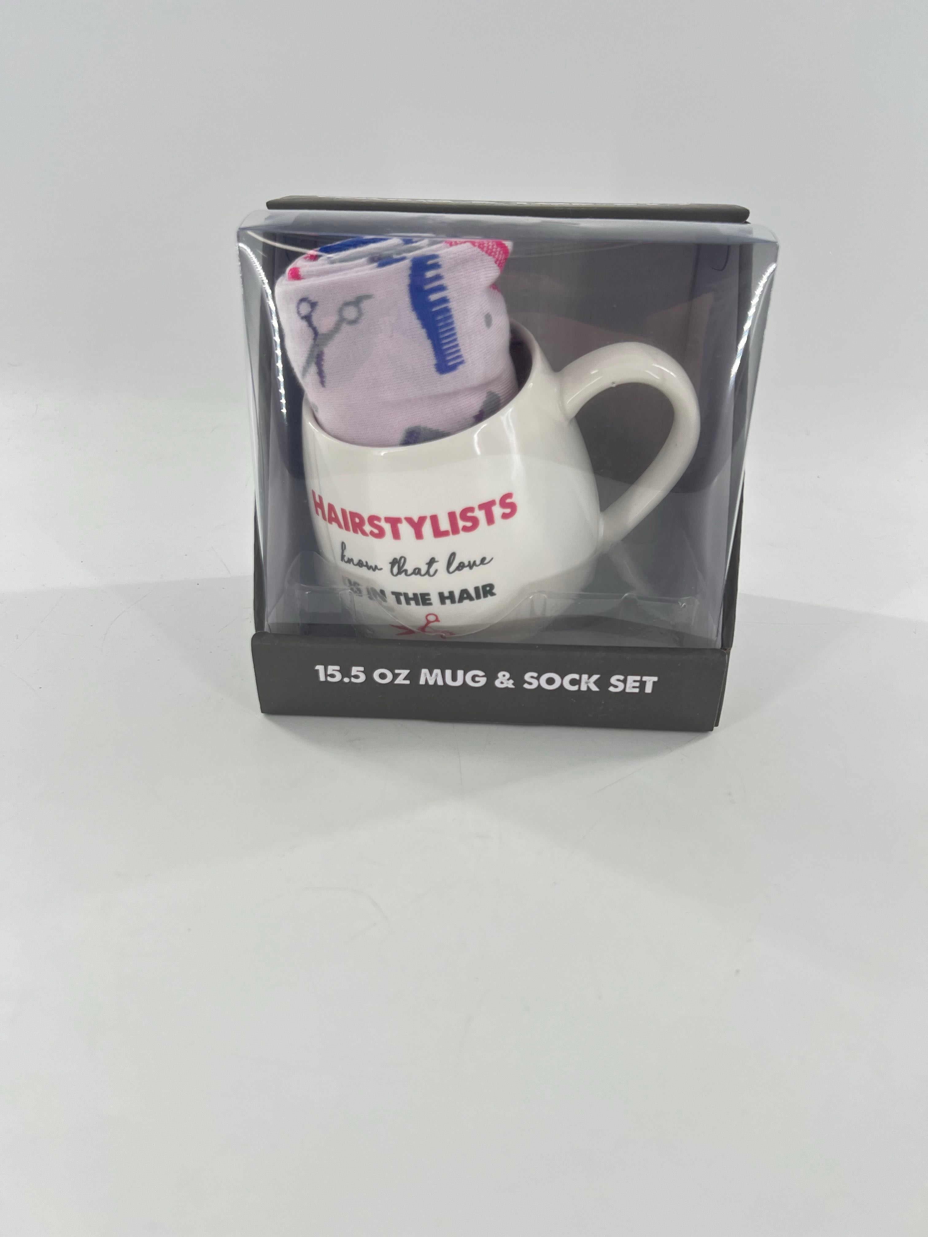 mug & sock set-hairstylists