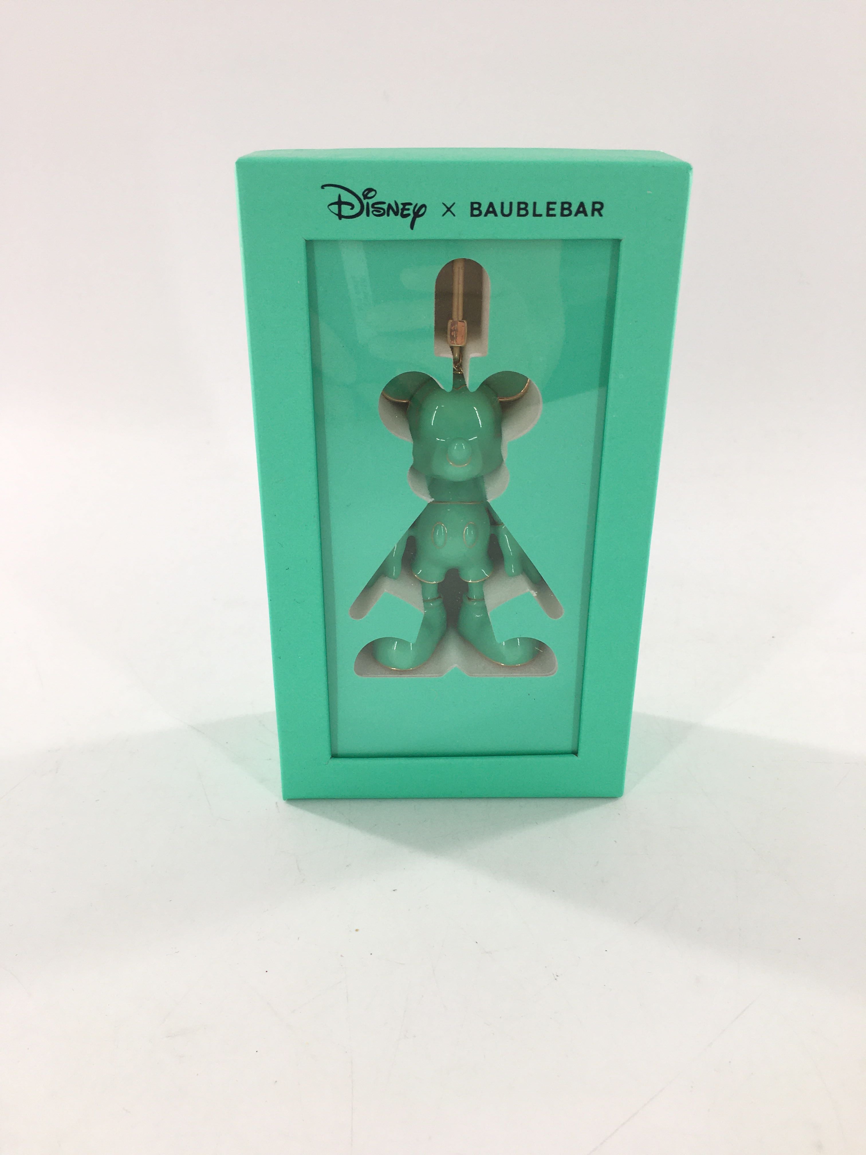 mickey mouse keychain/bag charm-green