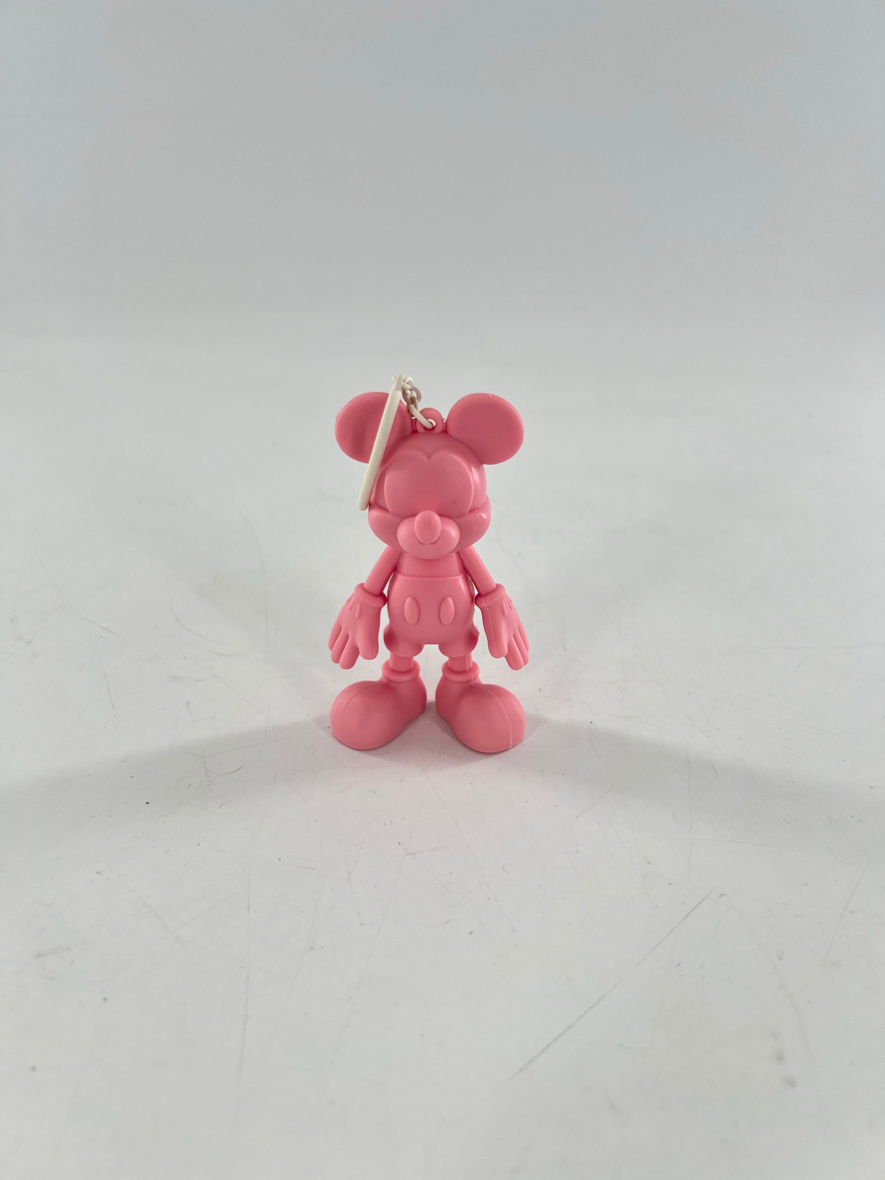 mickey mouse keychain/bag charm-pink