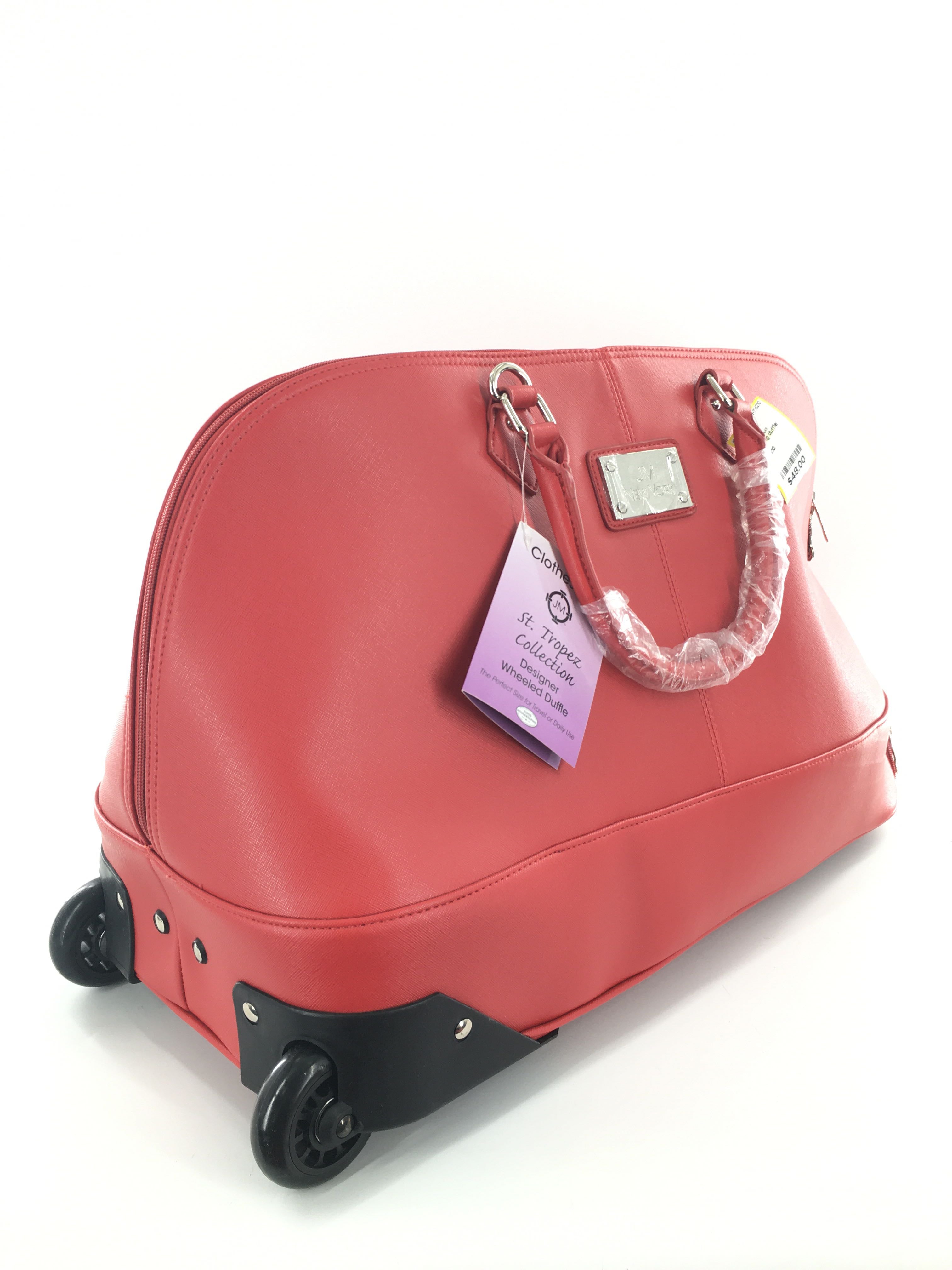 4pc rolling duffle bag w/ packing bags