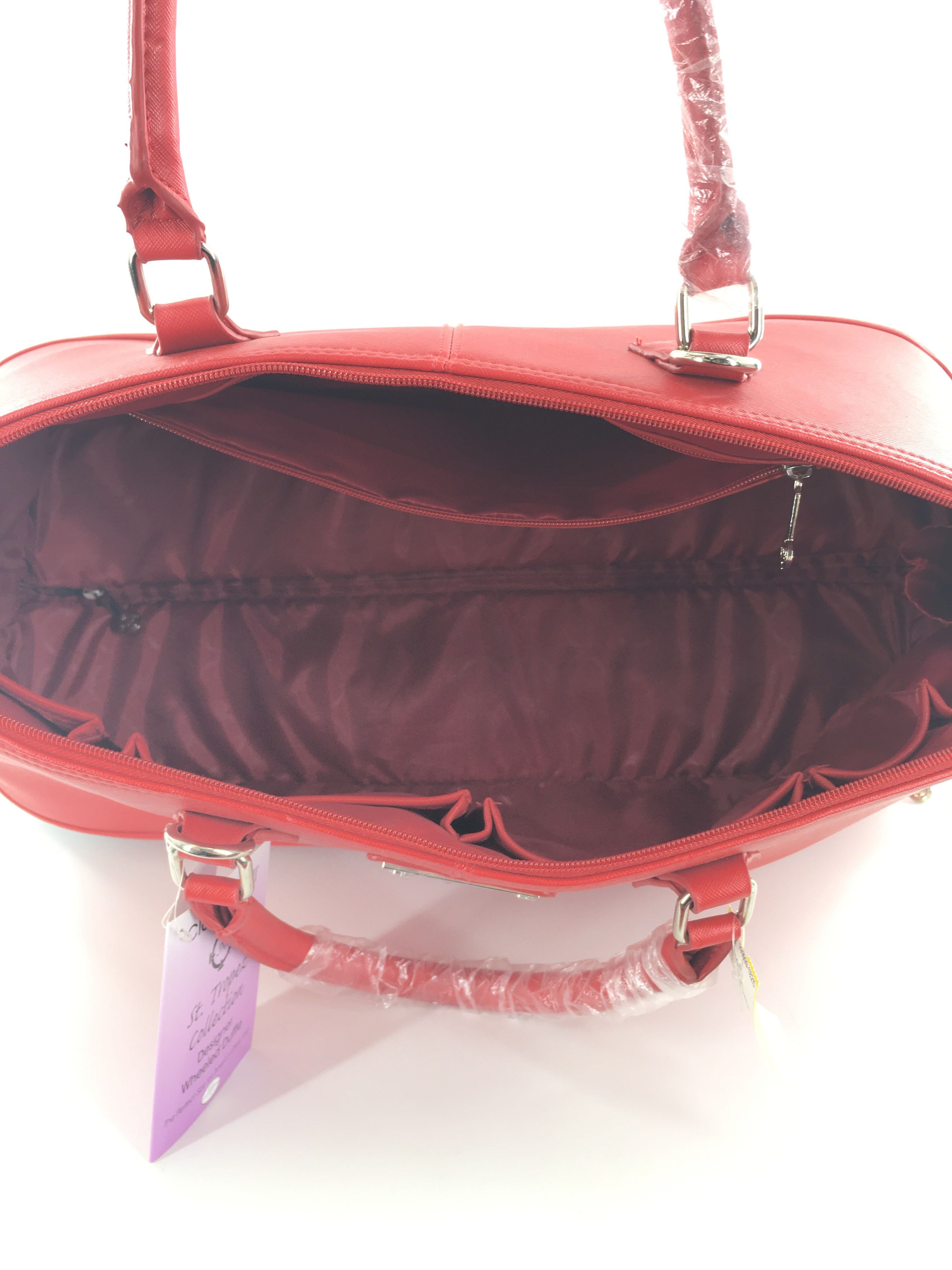 4pc rolling duffle bag w/ packing bags