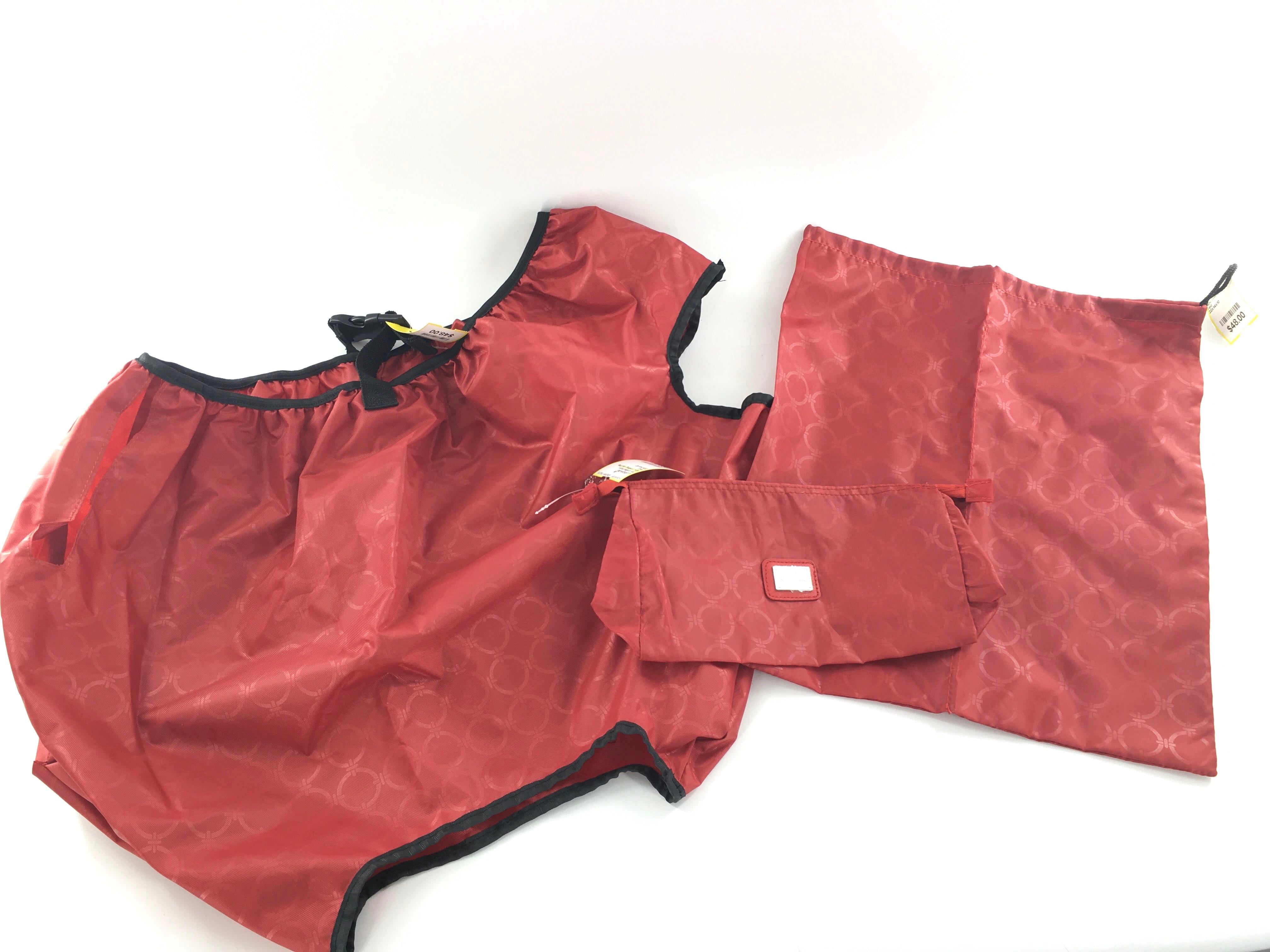 4pc rolling duffle bag w/ packing bags