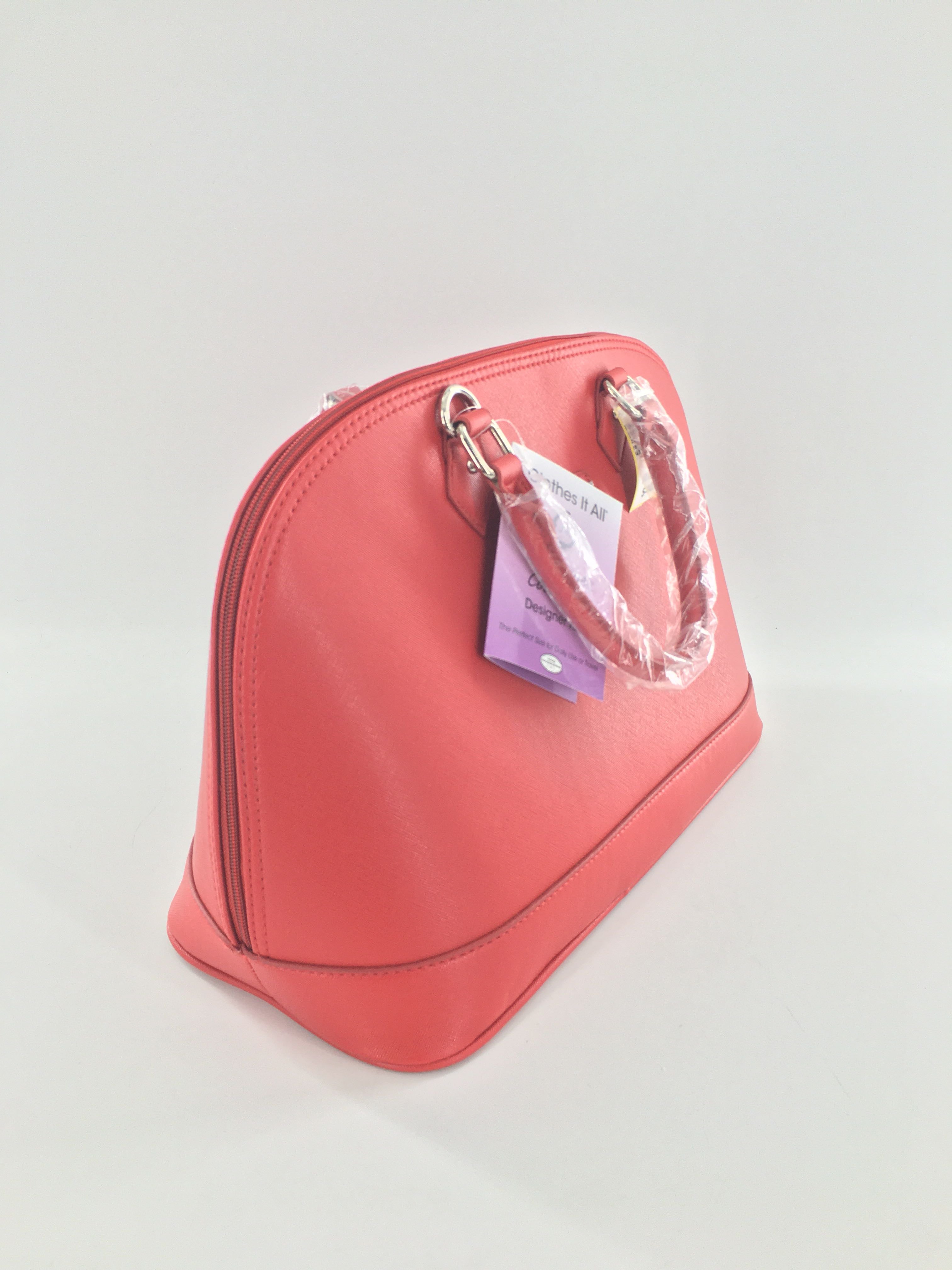 zip top dome satchel tote