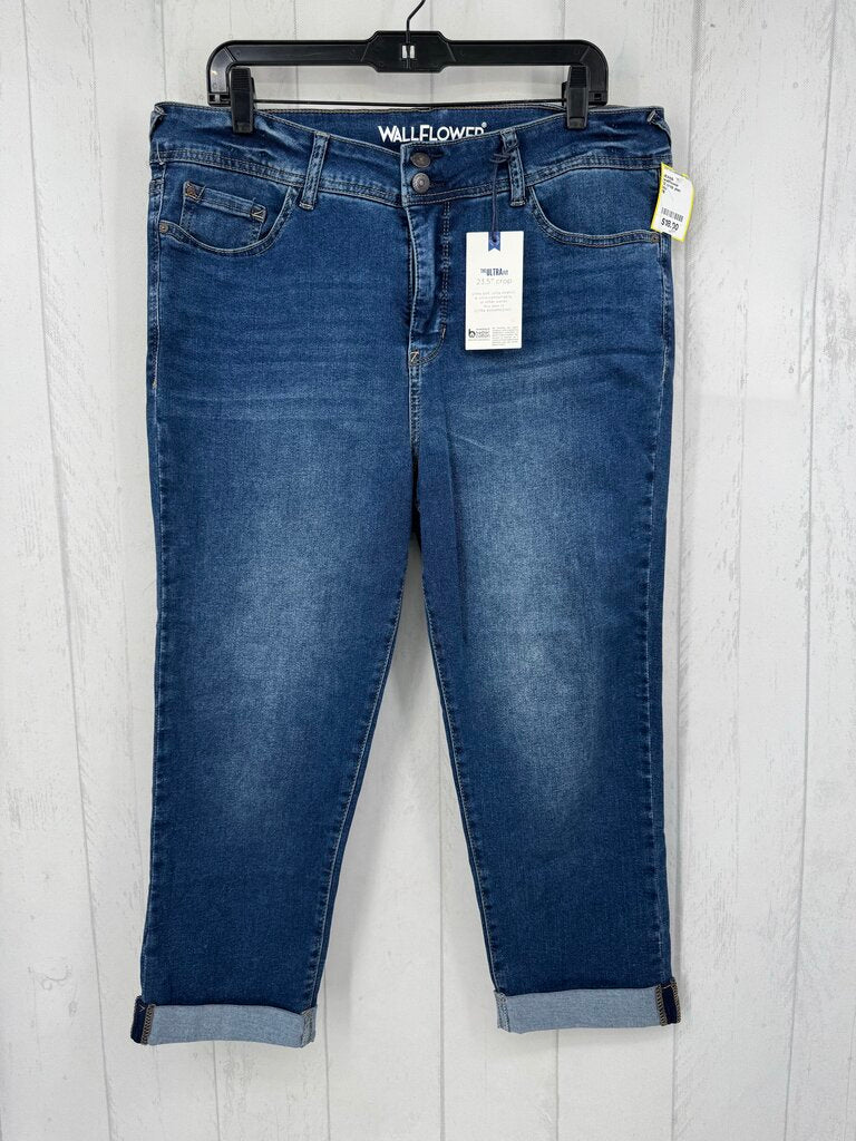 16 crop jean