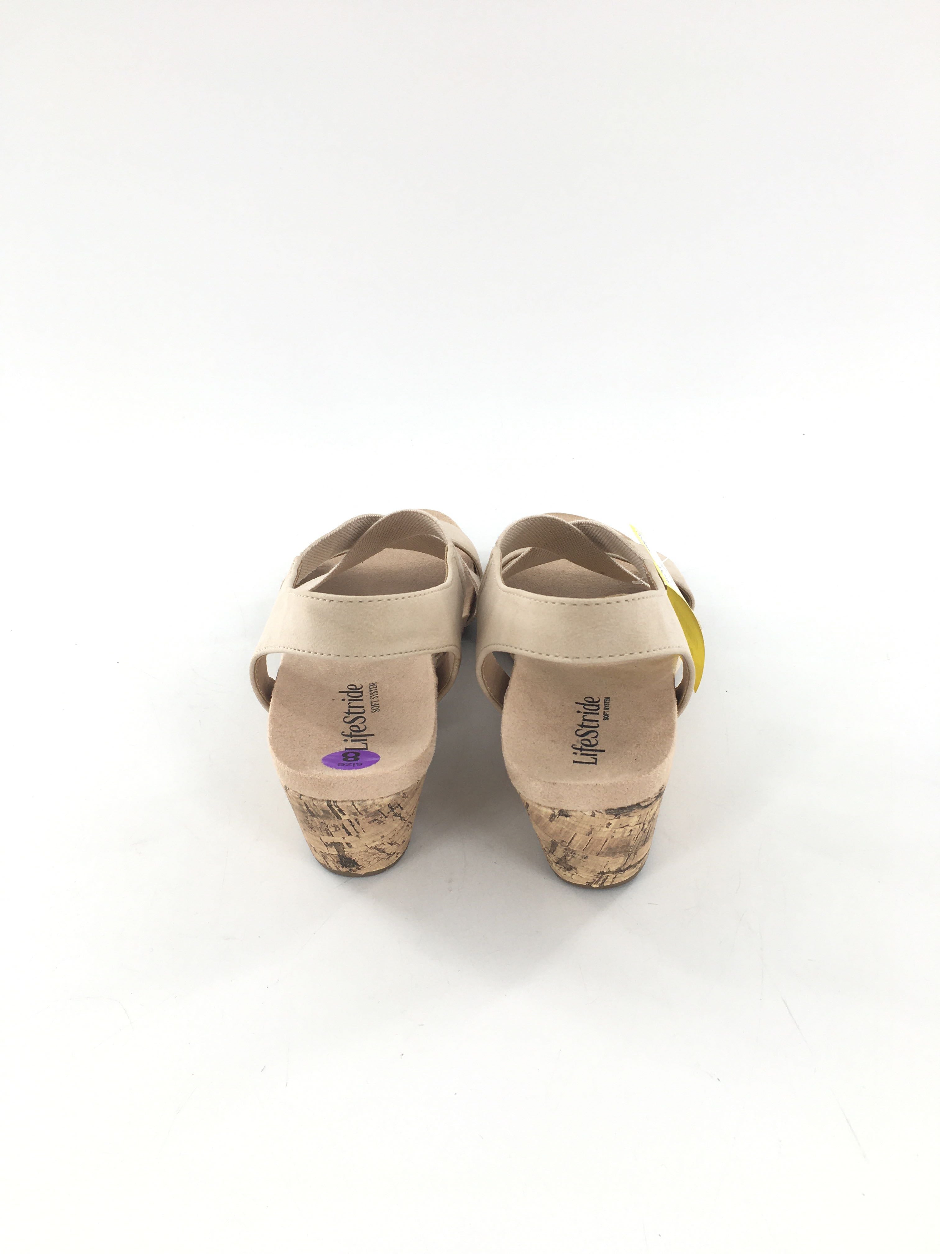 8 wedge heel sandal