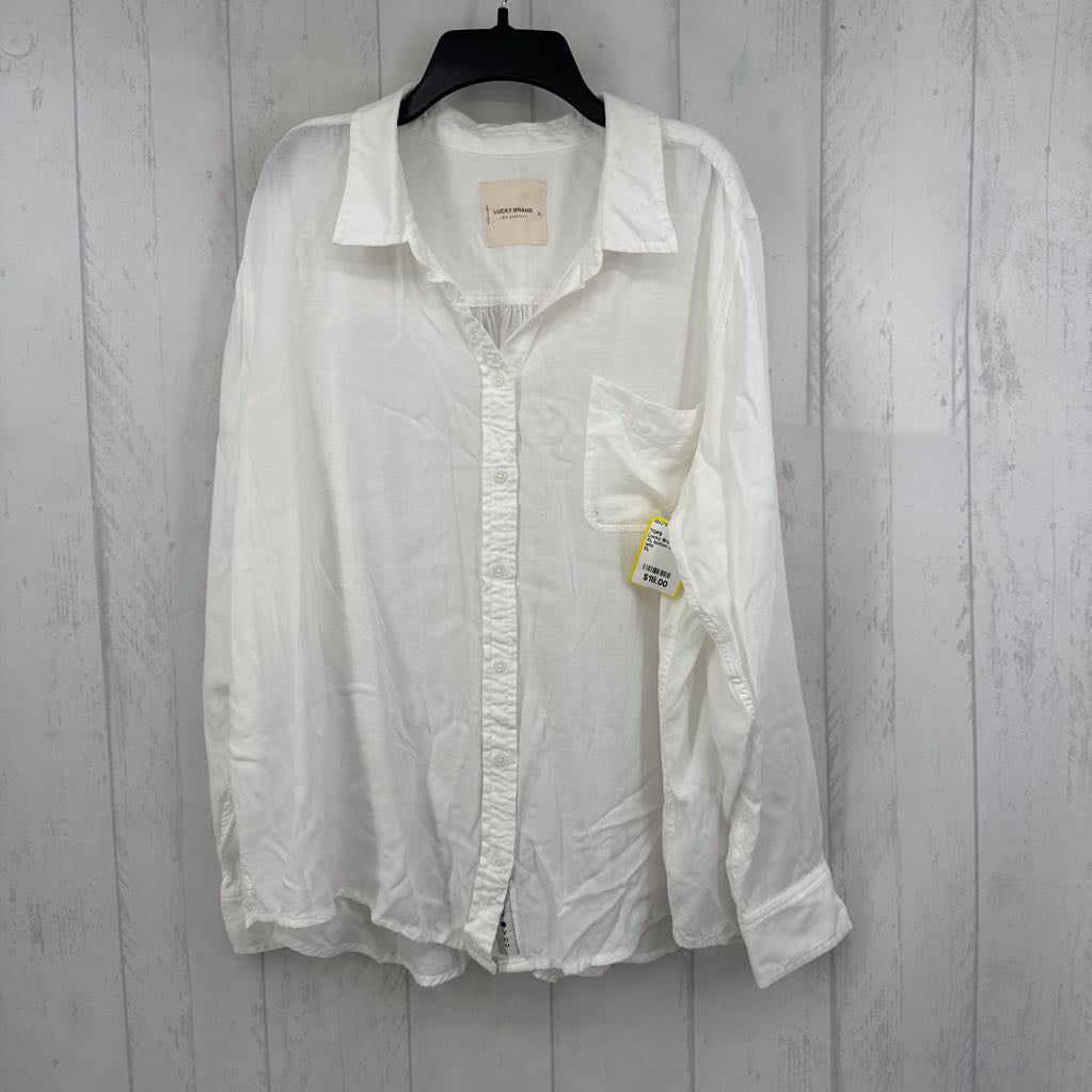 XL button down l/s top