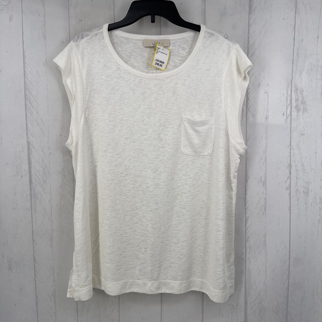 XL s/s pocket top