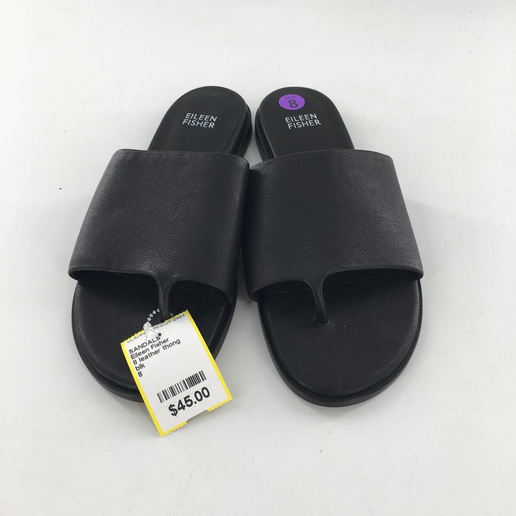 8 leather thong sandal