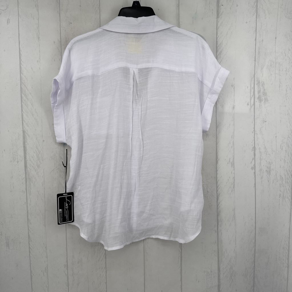 L button down s/s top