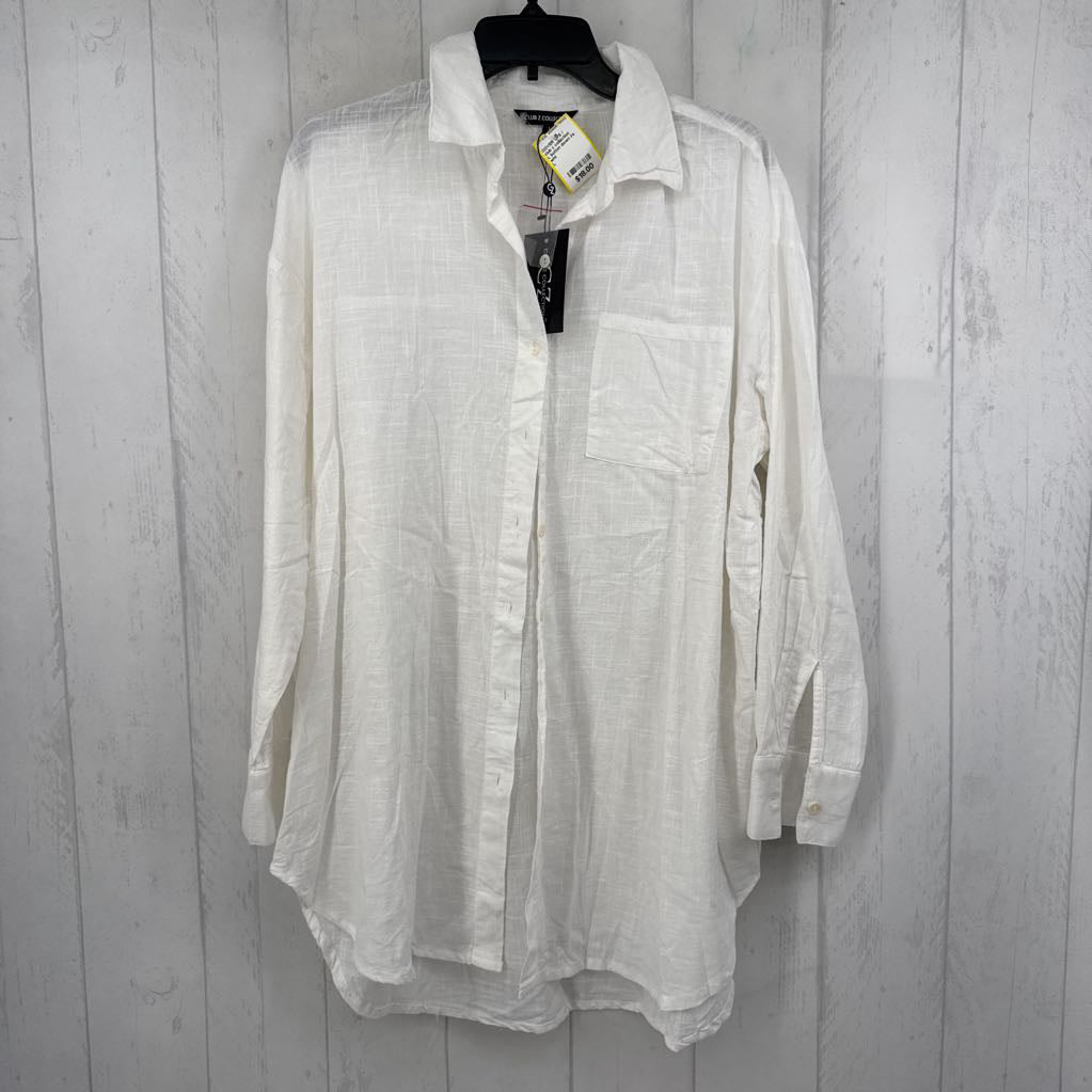 L button down l/s cover-up
