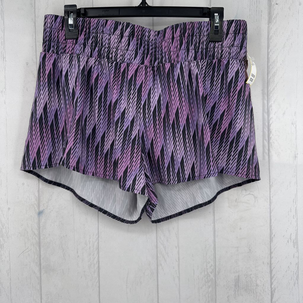 L hi-rise pull on shorts