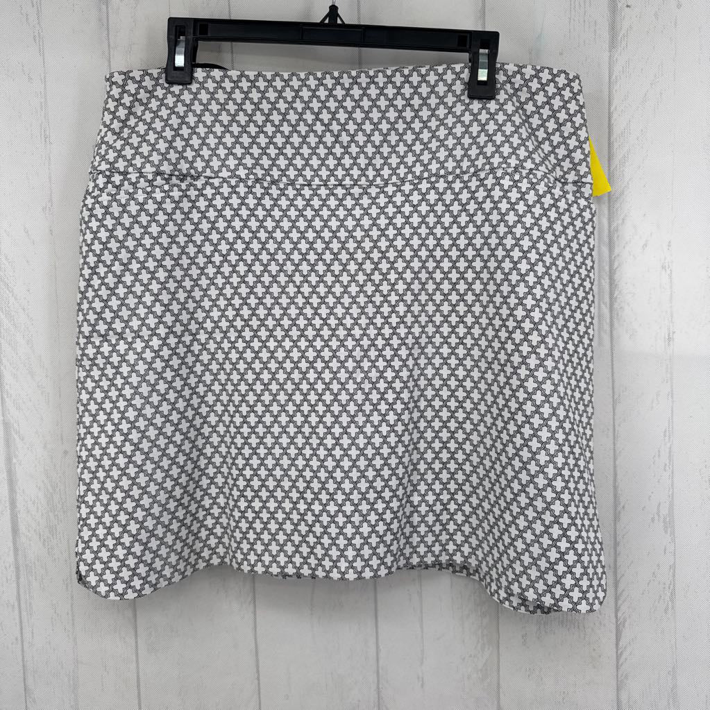 XL printed skort