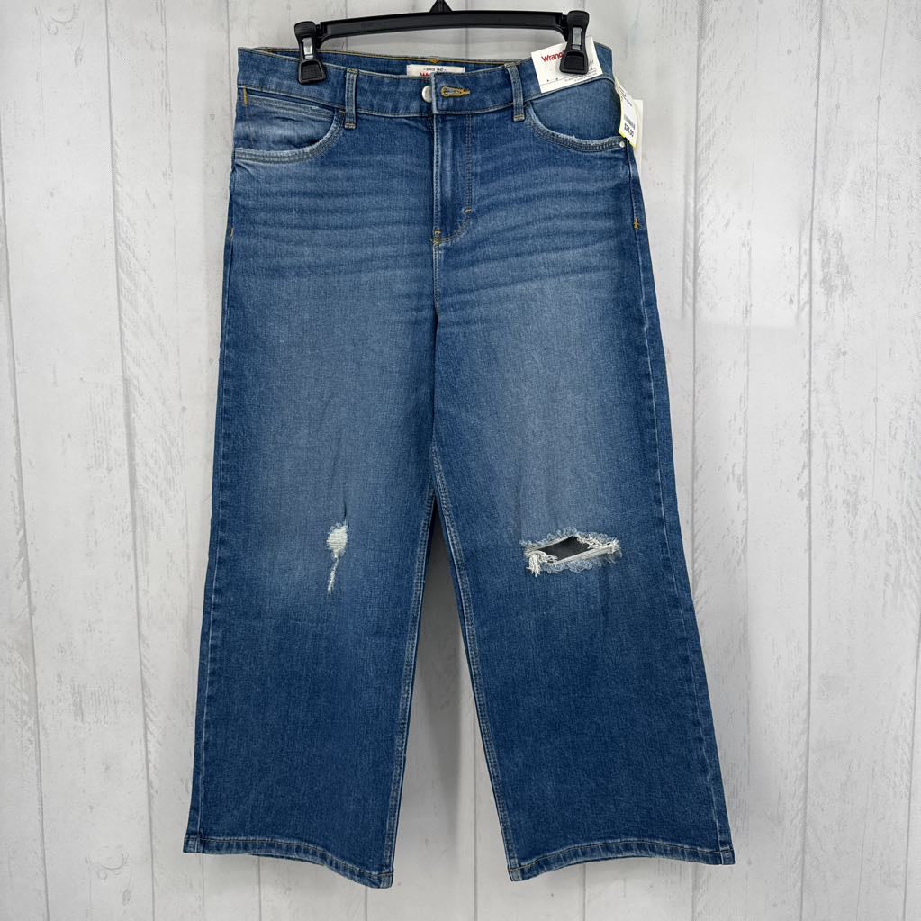 4 hi-rise straight leg jean