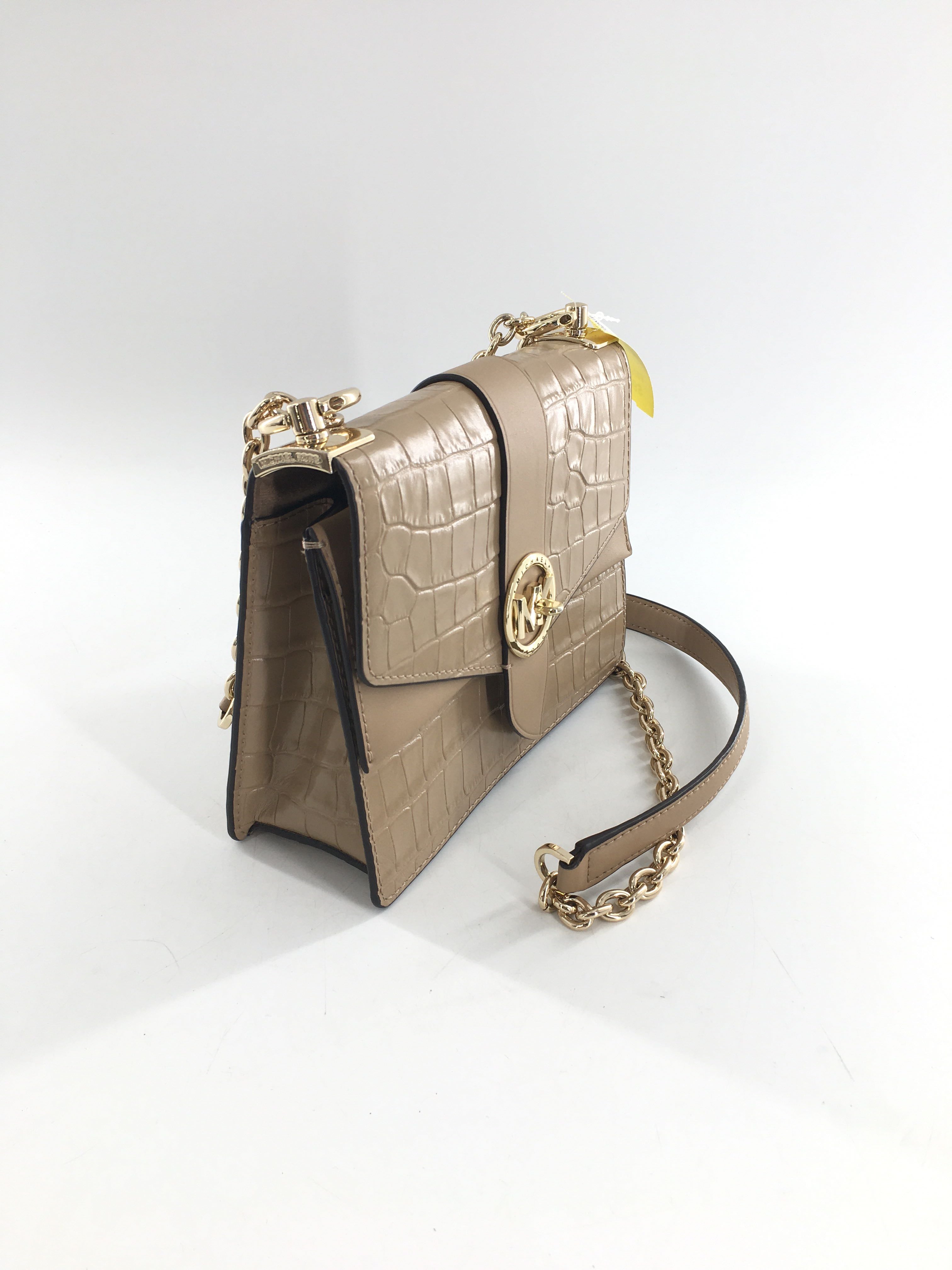 croc embossed flap crossbody