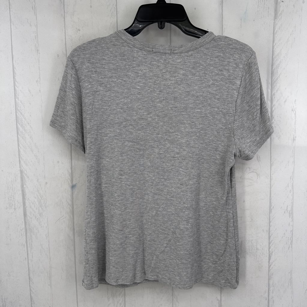 L ribbed s/s tee