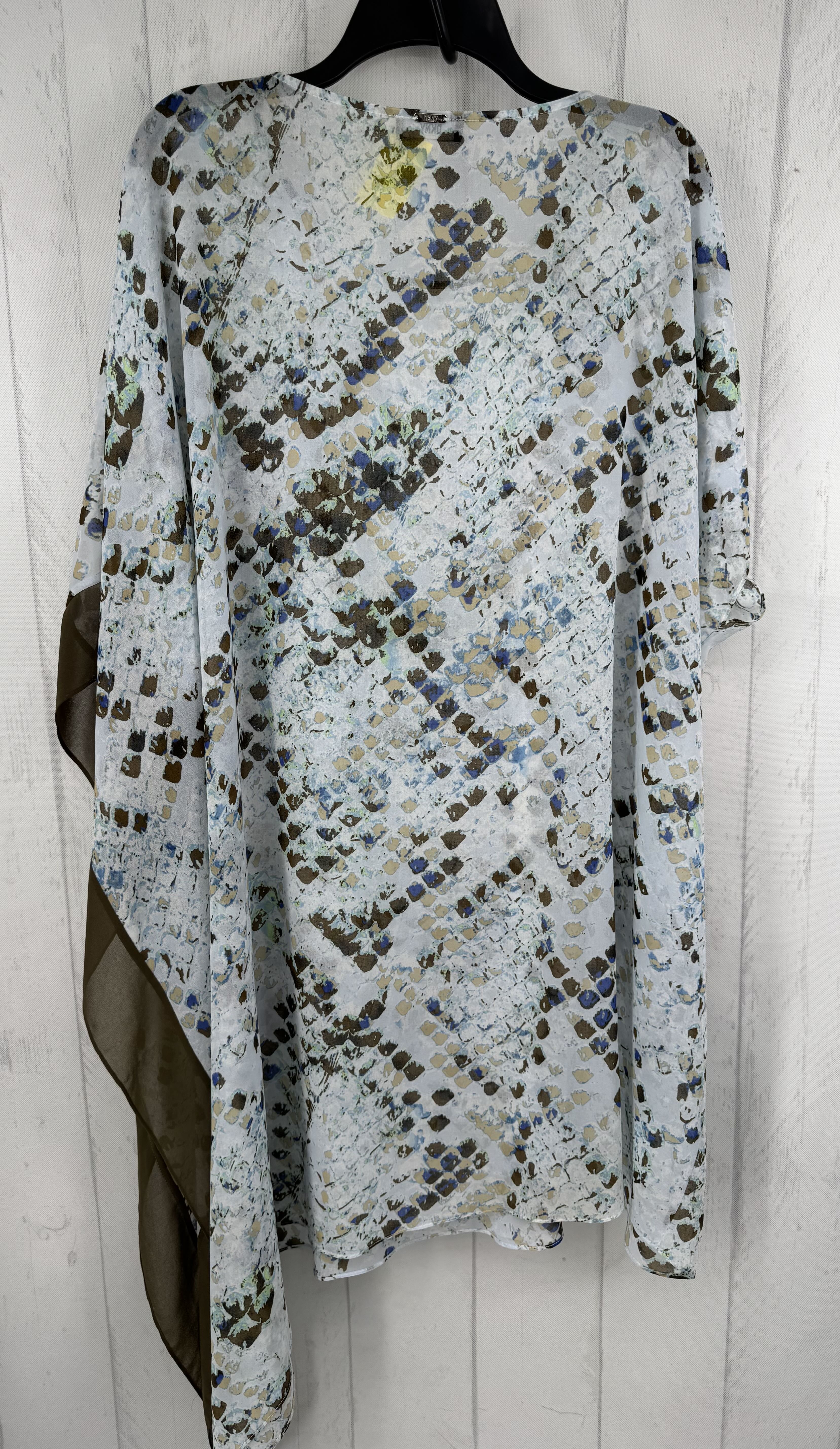 L/XL semi-sheer cover-up